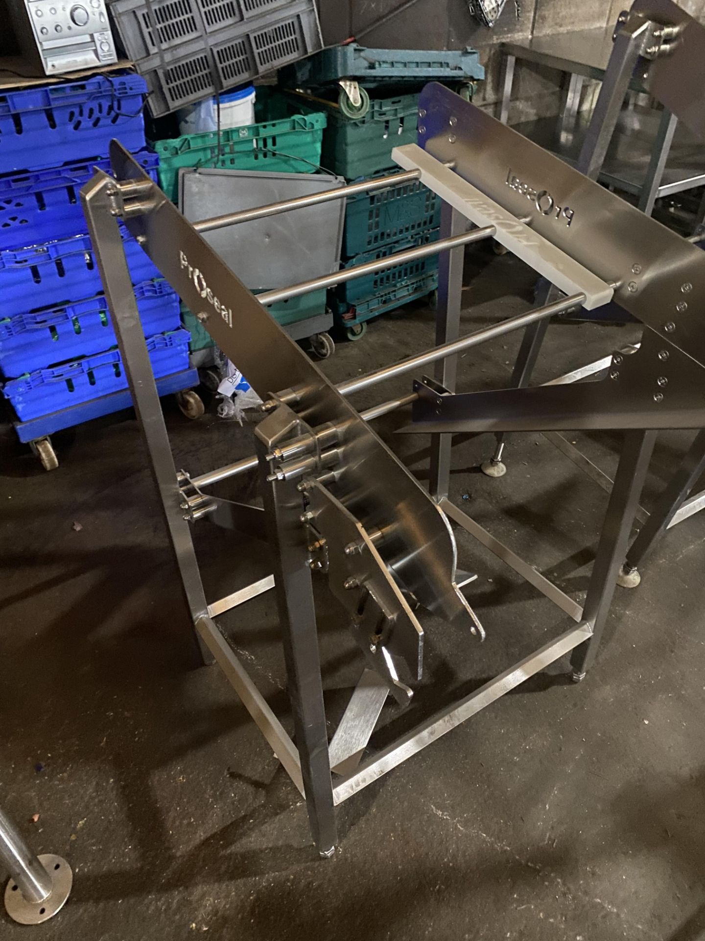 Proseal stainless steel tray sorter (warehouse)