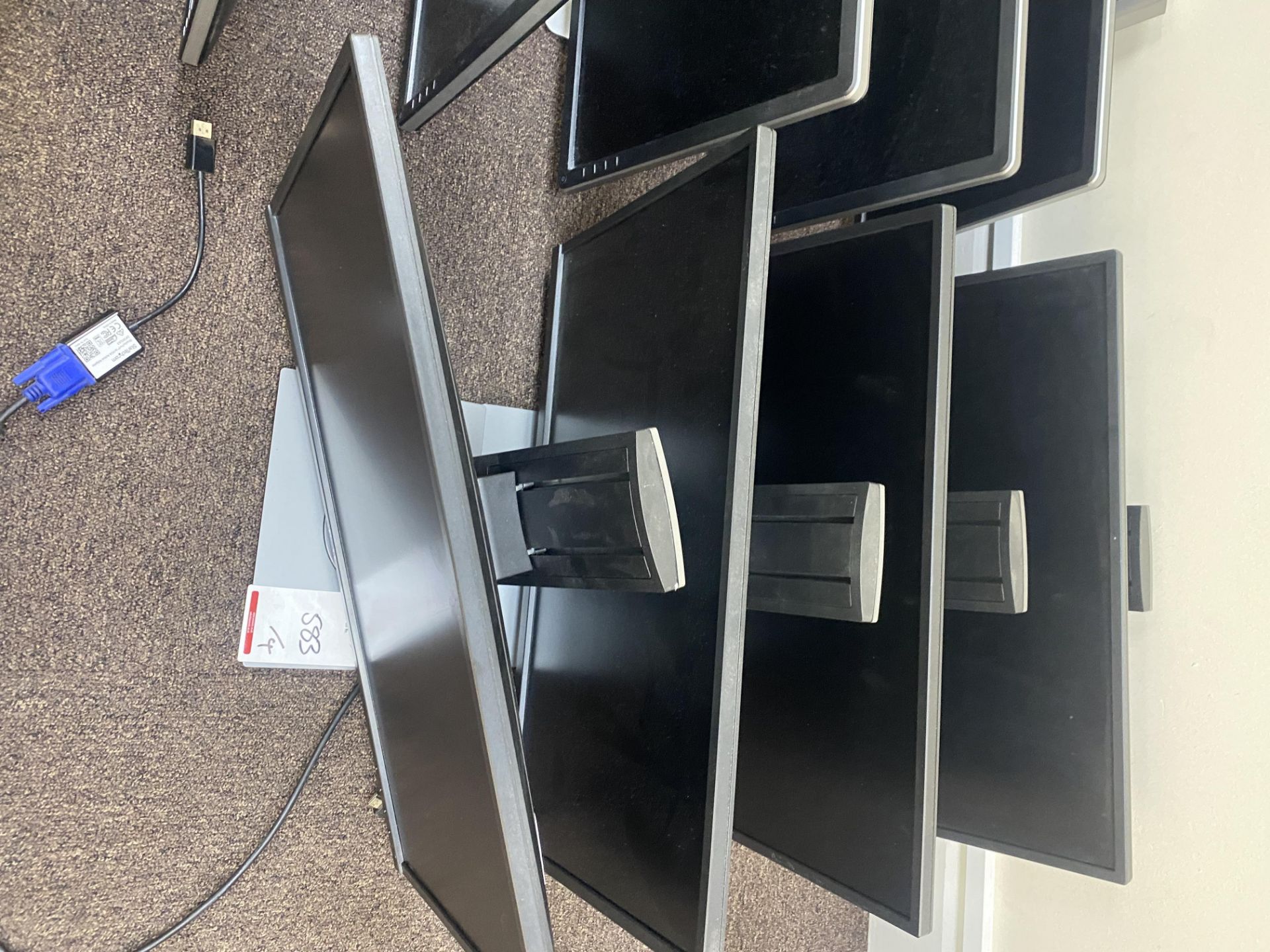 4x Dell P2417IT flat panel monitor