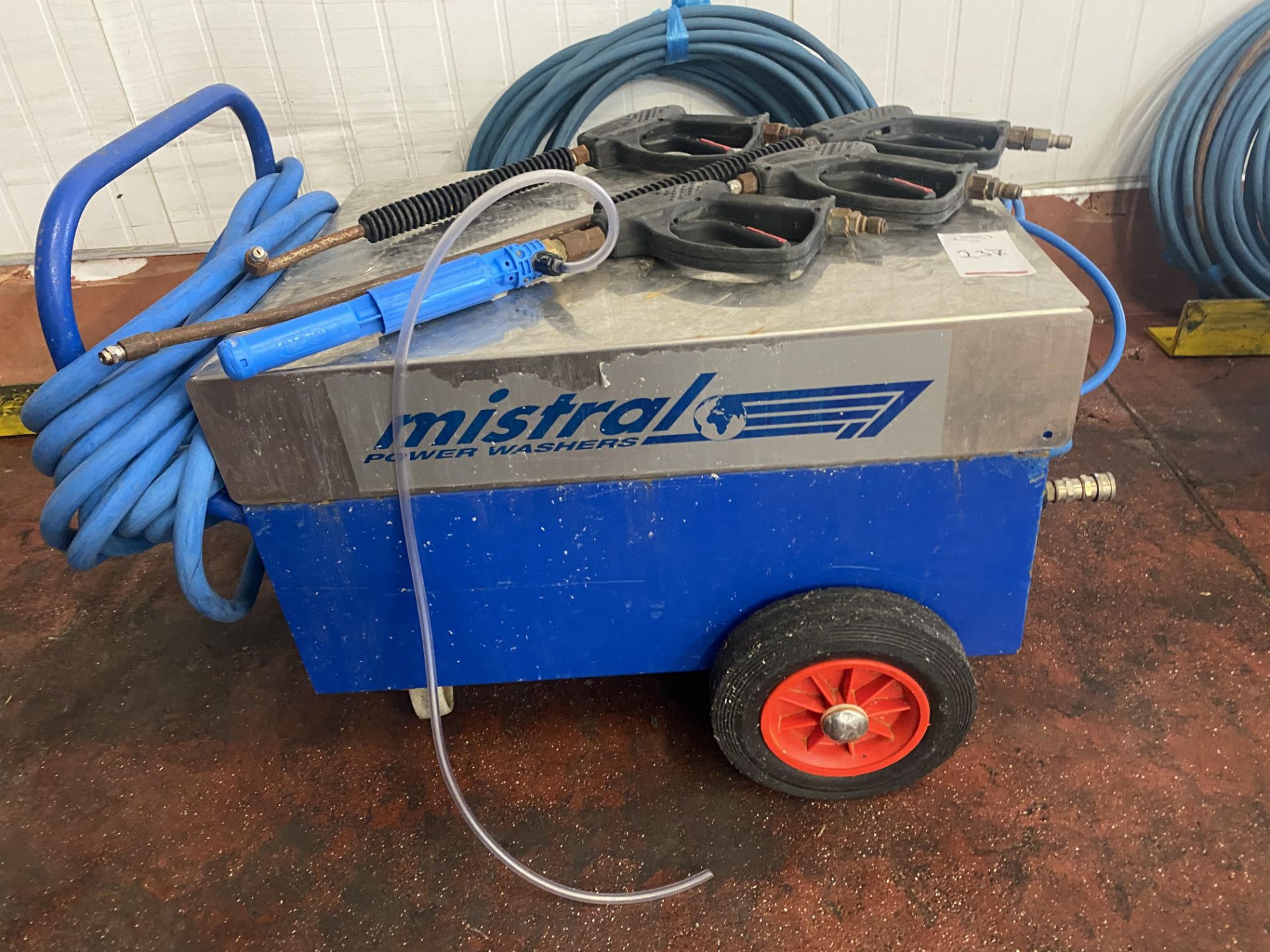 Mistral power washer (located in Factory 1)