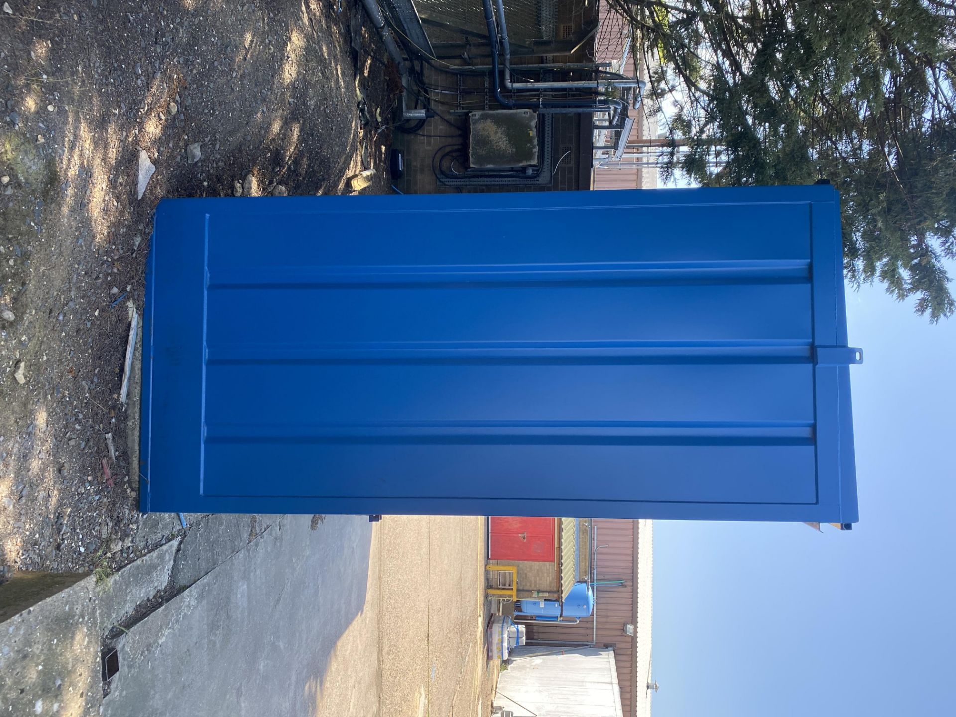 Large chemical storage lockup unit with sliding doors , length - 600cm , width - 150cm , height 320c - Image 2 of 2