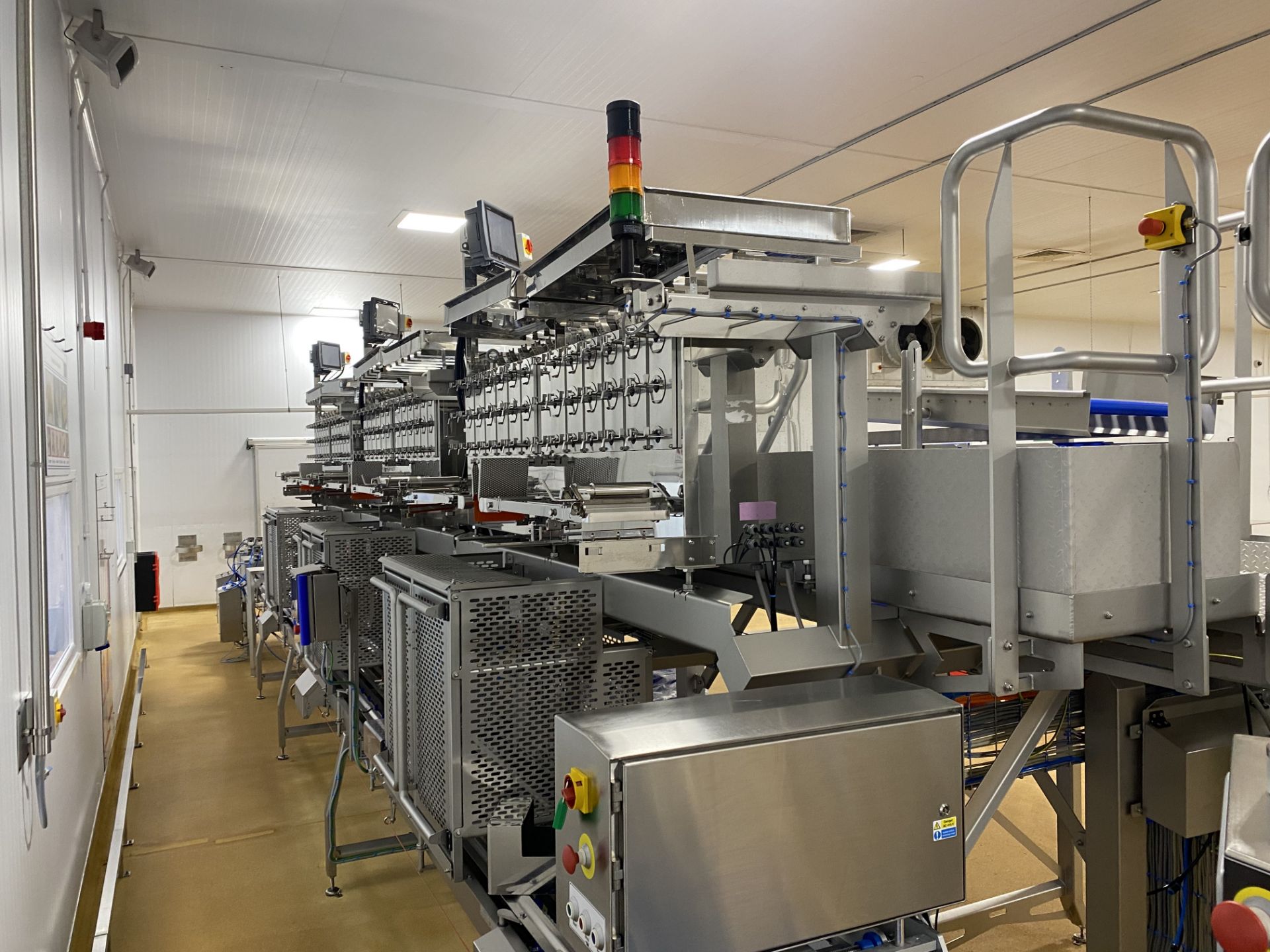 Ishida High speed 12 Head fresh fruit weighing system including access platform, product tray - Image 5 of 10