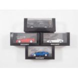 A group of limited edition 1:43 scale models by MINICHAMPS, comprising of Lamborghini automobiles to