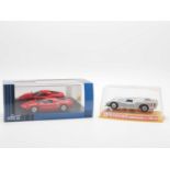 A pair of 1:43 scale models, comprising of an AVENUE 43 Ltd edition hand built resin model of a '