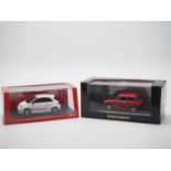 A pair of hand built 1:43 scale resin models by SPARK (MINIMAX)and MINICHAMPS, comprising of a