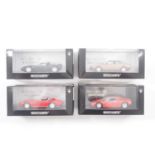 A group of limited edition 1:43 scale models by MINICHAMPS, comprising of Maserati automobiles to