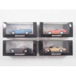 A group of limited edition 1:43 scale models by MINICHAMPS, comprising of Lamborghini automobiles to