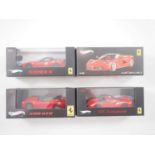 A group of limited edition 1:43 scale models by MATTEL, comprising of Ferrari automobiles to include