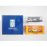 A group of 1:43 scale models by MINICHAMPS-MAXICHAMPS, comprising of X2 De Tomaso Mangusta (1967 &