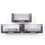 A group of limited edition 1:43 scale models by MINICHAMPS, comprising of Maserati automobiles to