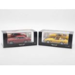 A pair of hand built resin 1:43 scale models NEO, comprising of a 'NEO43426' 1963 ISO Rivolta and