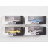 A group of limited edition 1:43 scale models by WHITEBOX, comprising of Lamborghini automobiles to