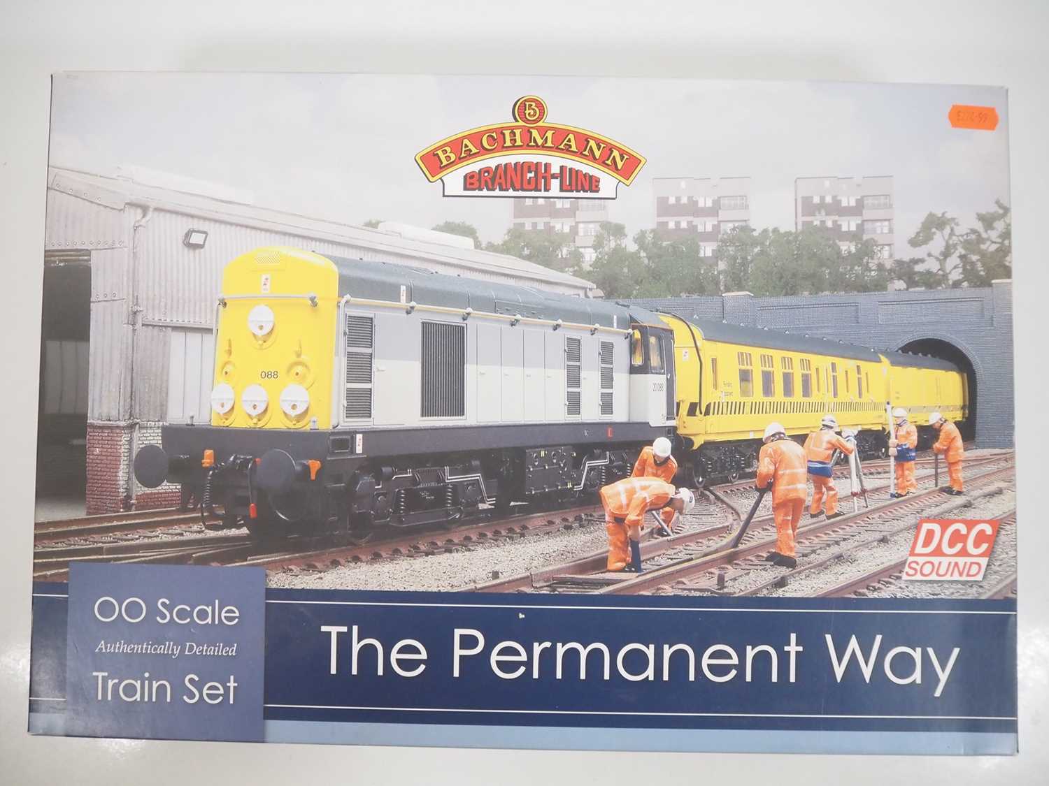 A BACHMANN OO gauge 30-049 'The Permanent Way' train set, DCC Sound fitted, comprising a class 20