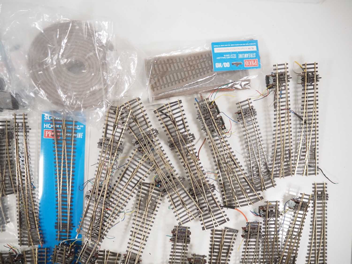 A large quantity of PECO Streamline and HORNBY OO gauge track and accessories including circa 40 - Image 2 of 5