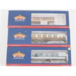 A pair of BACHMANN OO gauge Mk1 Pullman cars together with an EWS inspection saloon - VG/E in VG