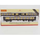 A HORNBY OO gauge R4871 Brighton Belle 1967 Pullman Cars coach pack comprising 3 additional
