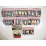 A group of LGB G scale figure packs together with a similar BACHMANN set - VG/E in VG boxes (8)