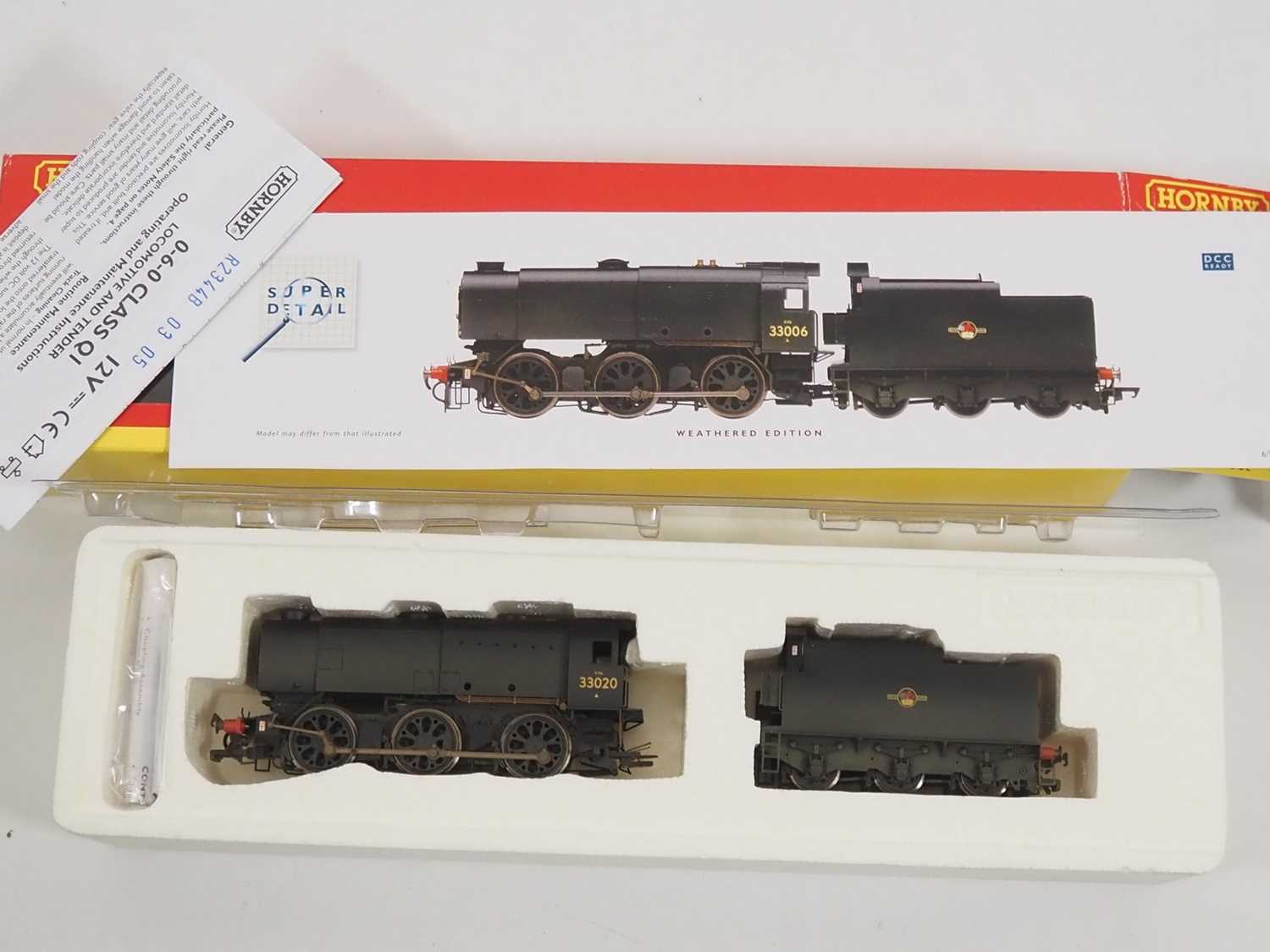 A HORNBY R2344B class Q1 steam loco in BR black livery - VG/E in VG box - Image 3 of 3