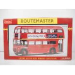 A SUNSTAR 1:24 scale 2901 London Routemaster 'RM8 The Original Routemaster' diecast bus complete