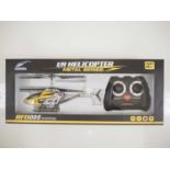 A modern radio controlled helicopter toy, appears unused - E in VG box