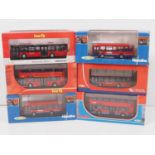 A group of 1:76 scale diecast buses by CREATIVE MASTER NORTHCORD, all modern London based examples -