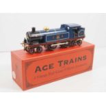An ACE TRAINS O gauge 4-4-4 steam tank locomotive in Caledonian Railways blue livery - VG/E in VG/