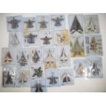 A group of G E FABBRI 1:100 scale military aircraft and helicopters from their magazine part-work