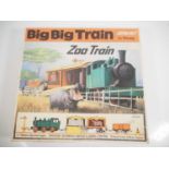 A TRI-ANG Big Big Train 'Zoo Train' train set comprising battery operated steam loco, circus wagon