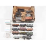 A group of O gauge built/unbuilt/part built kit based wagons by various manufacturers - G unboxed (