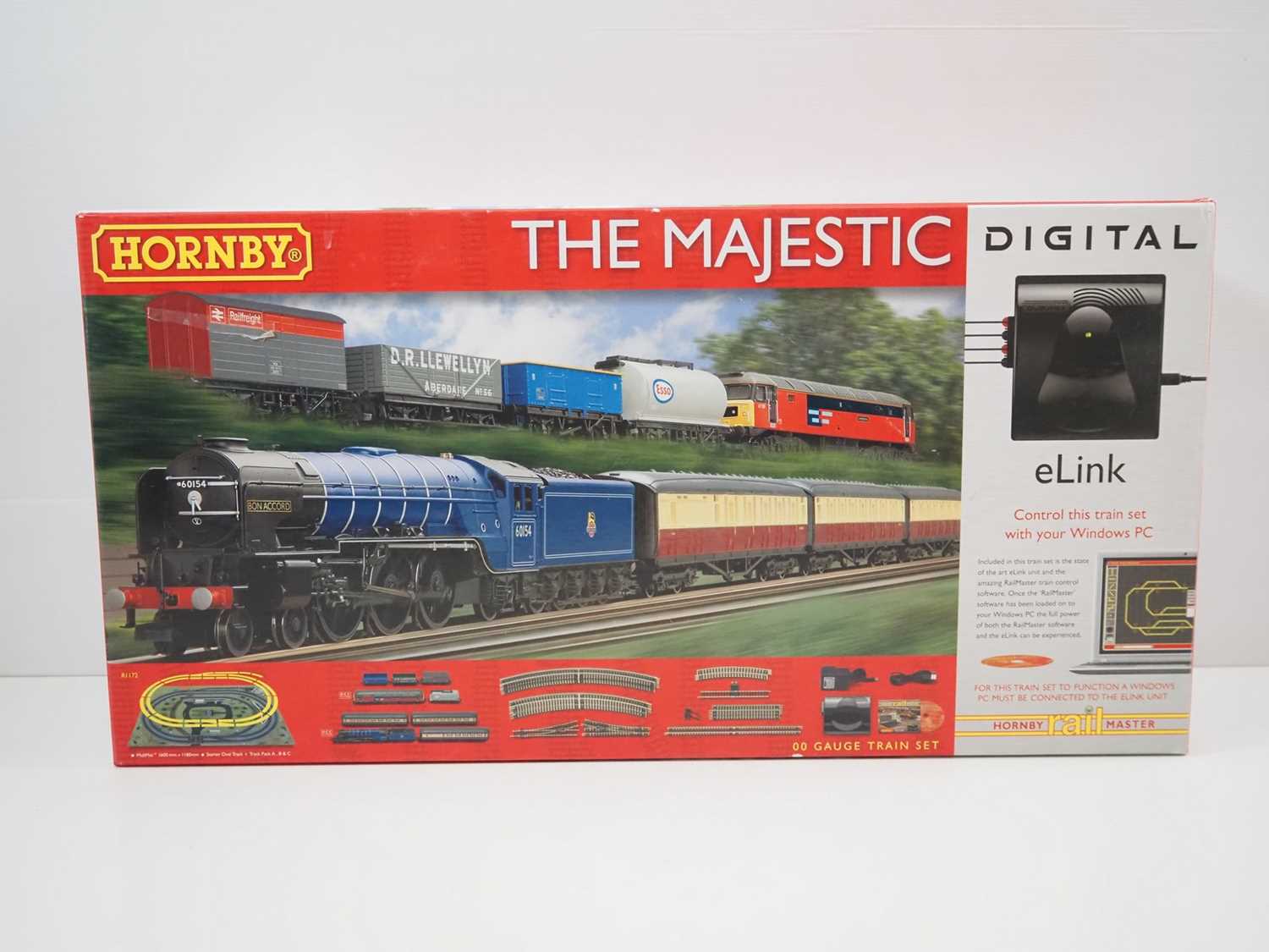 A HORNBY OO gauge R1172 'The Majestic' digital train set, missing diesel loco but otherwise complete - Image 3 of 4