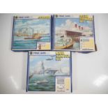 A group of HORNBY MINIC ships (Period 2 Hong Kong) gift sets comprising 'Quayside', Ocean