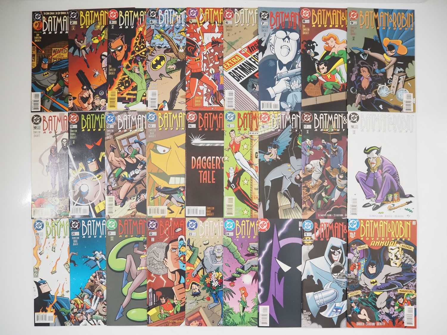 BATMAN & ROBIN ADVENTURES #1 to 25 + ANNUALS 1 & 2 (27 in Lot) - (1995/1997 - DC) - Full complete