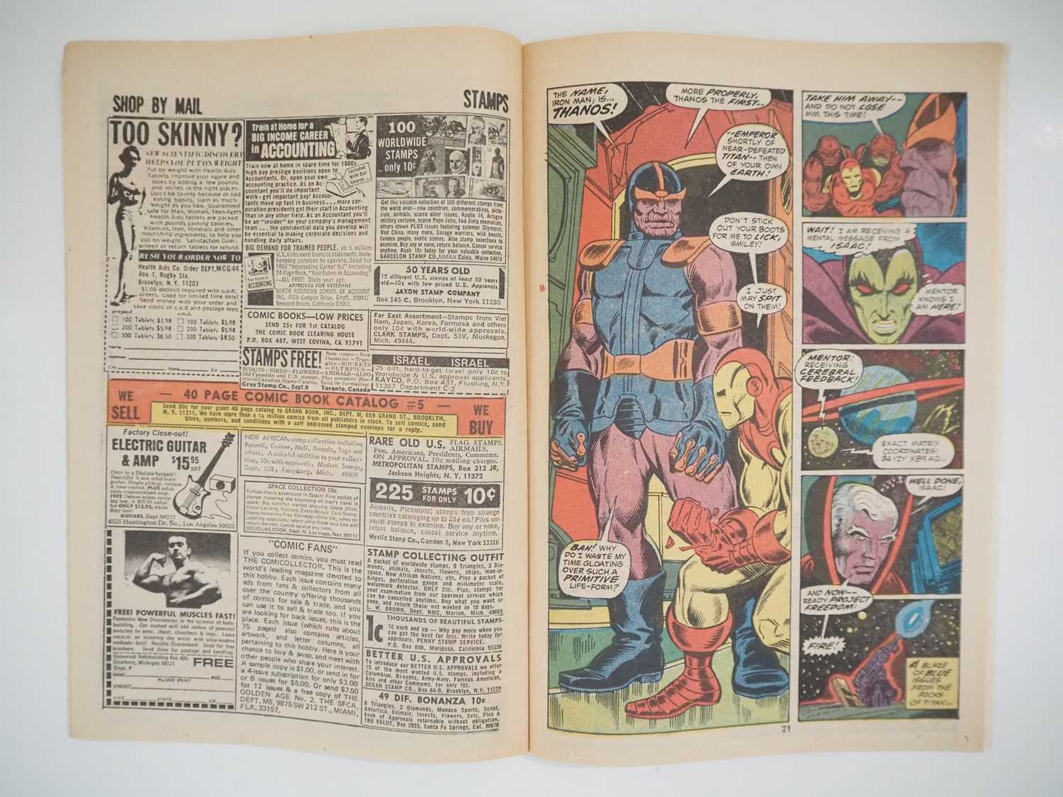 IRON MAN #55 - (1973 - MARVEL - UK Price Variant) KEY Bronze Age Book with multiple First - Image 14 of 27