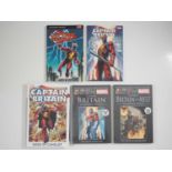 CAPTAIN BRITAIN LOT (5 in Lot) - Includes CAPTAIN BRITAIN VOL 2: SIEGE OF CAMELOT HARDCOVER (