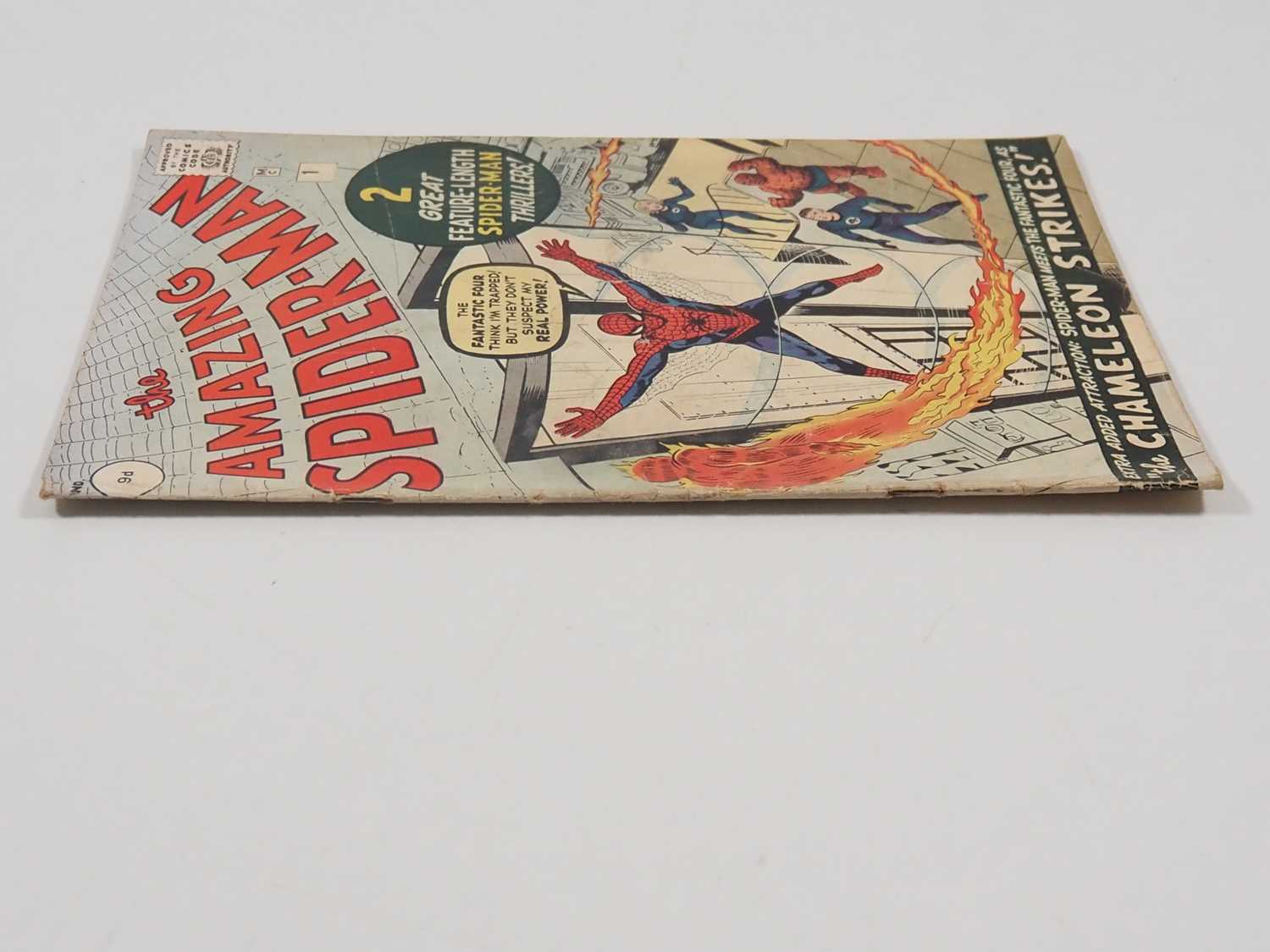 AMAZING SPIDER-MAN #1 - (1963 - MARVEL - UK Price Variant) - KEY Comic Book with first appearance of - Image 22 of 24