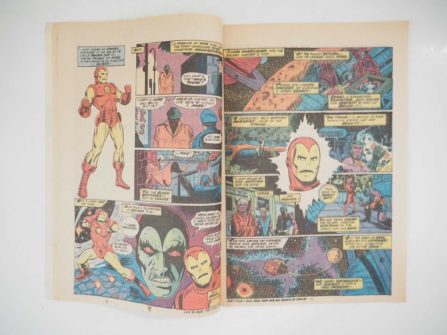 IRON MAN #55 - (1973 - MARVEL - UK Price Variant) KEY Bronze Age Book with multiple First - Image 7 of 27