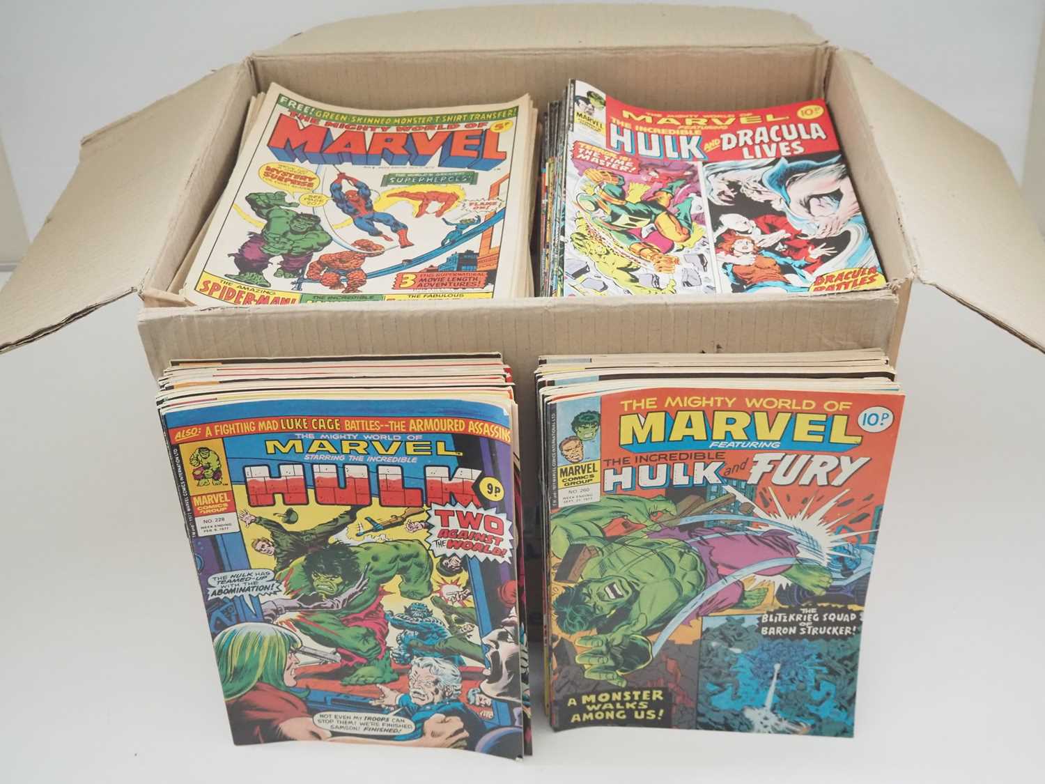 MIGHTY WORLD OF MARVEL #1 to 327 & 329 (328+ in Lot - some duplicates) - (1972/1979 - BRITISH - Image 3 of 3