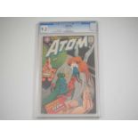 ATOM #33 (1967 - DC) - GRADED 9.2 (NM-) by CGC - Atom battles the Bug-Eyed Bandit - Gil Kane and