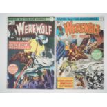 WEREWOLF BY NIGHT #33 & 37 (2 in Lot) - (1976 - MARVEL - UK Price Variant) - HOT Book - Second
