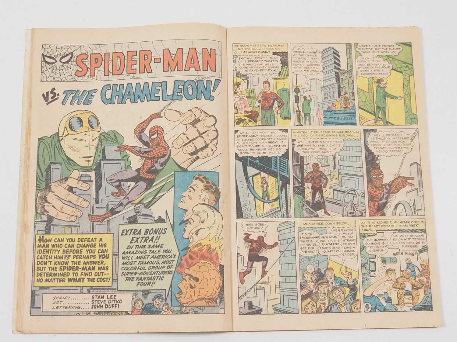 AMAZING SPIDER-MAN #1 - (1963 - MARVEL - UK Price Variant) - KEY Comic Book with first appearance of - Image 11 of 24