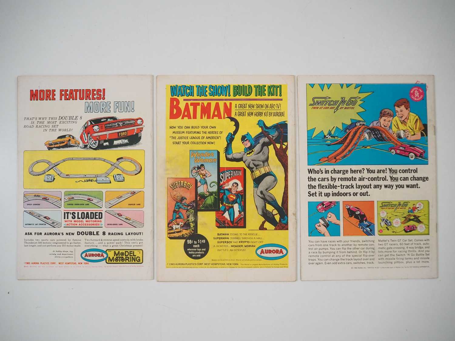 BATMAN #178, 180, 184 (3 in Lot) - (1966 - DC) - Includes "Raid of the Rocketeers!", "Death Knocks - Image 2 of 2