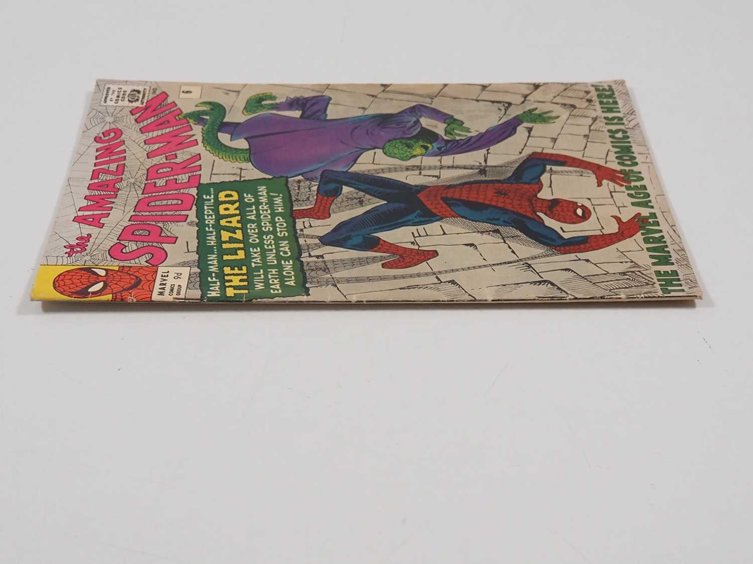 AMAZING SPIDER-MAN #6 - (1963 - MARVEL - UK Price Variant) - Origin and first appearance of the - Image 22 of 24