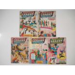 JUSTICE LEAGUE OF AMERICA #15, 19, 20, 28, 32 (5 in Lot) - (1962/1964 - DC) - Includes the first