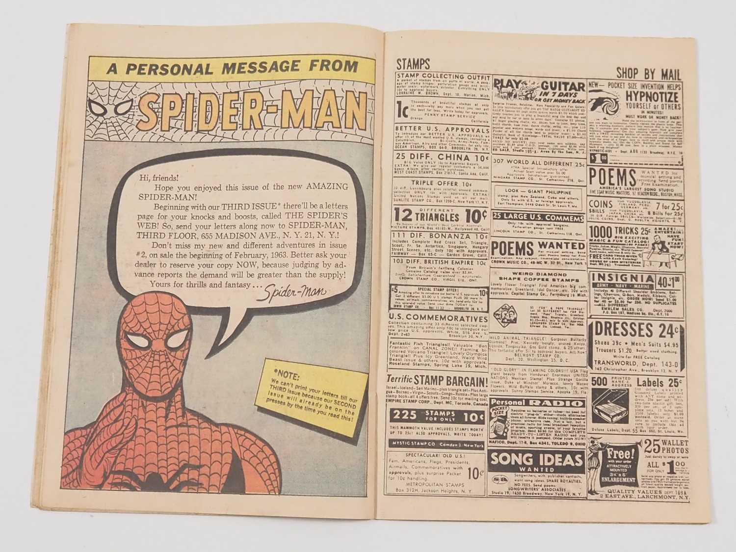 AMAZING SPIDER-MAN #1 - (1963 - MARVEL - UK Price Variant) - KEY Comic Book with first appearance of - Image 14 of 24