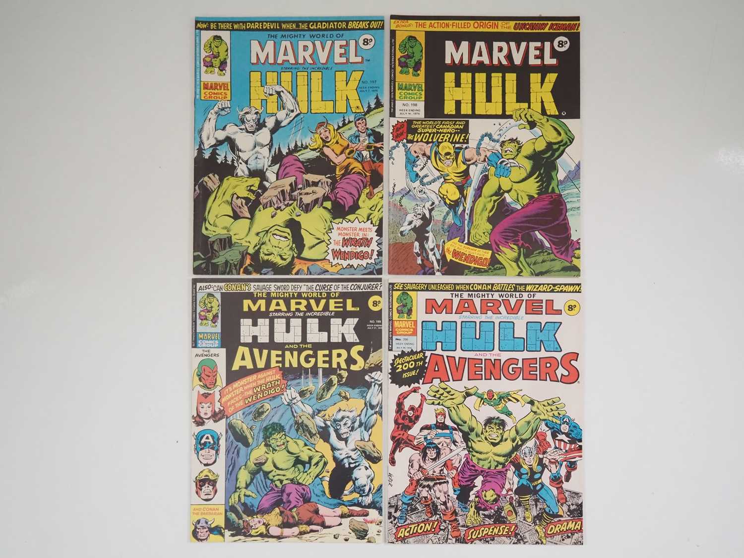MIGHTY WORLD OF MARVEL #1 to 327 & 329 (328+ in Lot - some duplicates) - (1972/1979 - BRITISH - Image 2 of 3