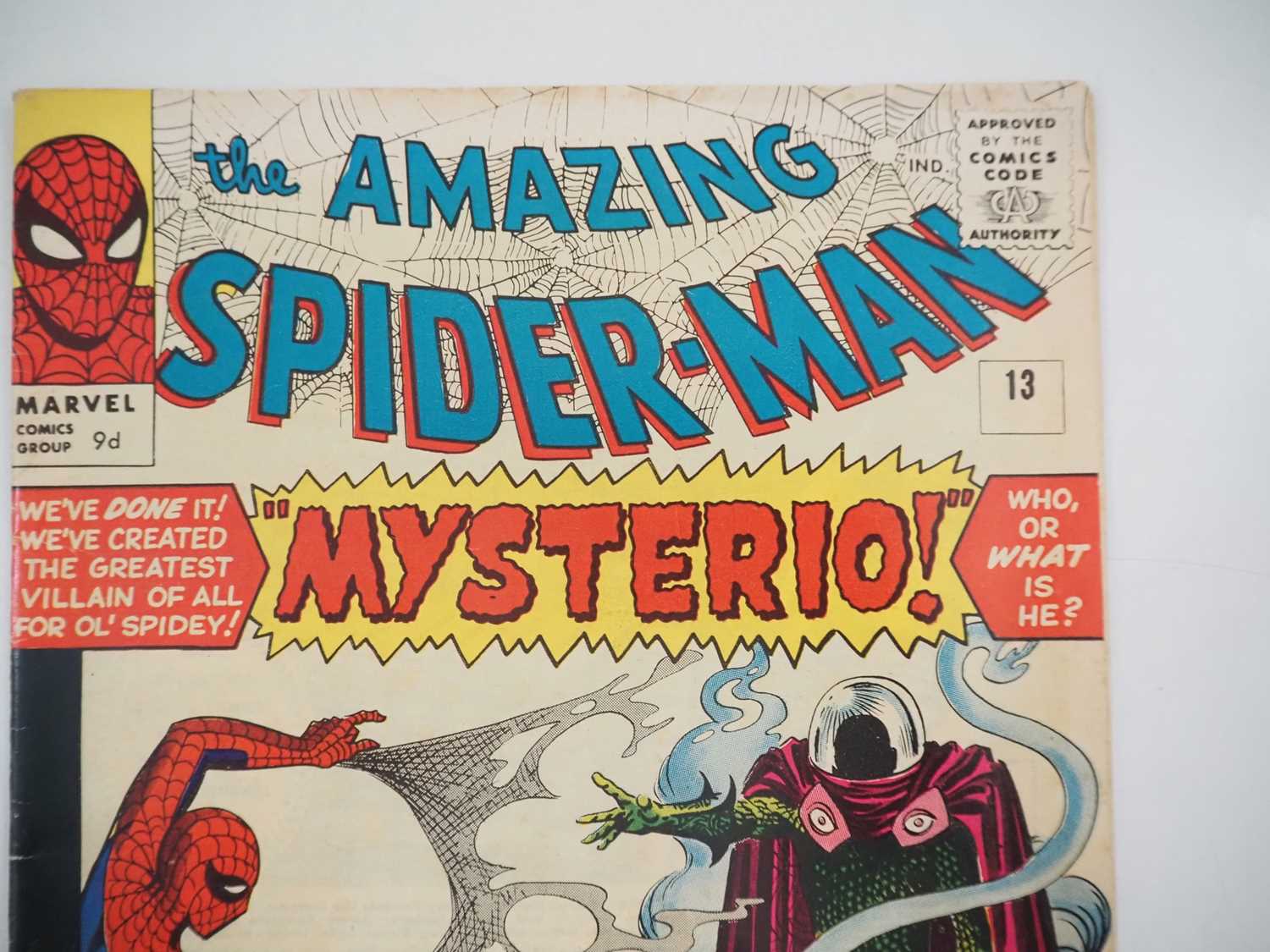 AMAZING SPIDER-MAN #13 - (1964 - MARVEL - UK Price Variant) - Origin and first appearance of - Image 3 of 30