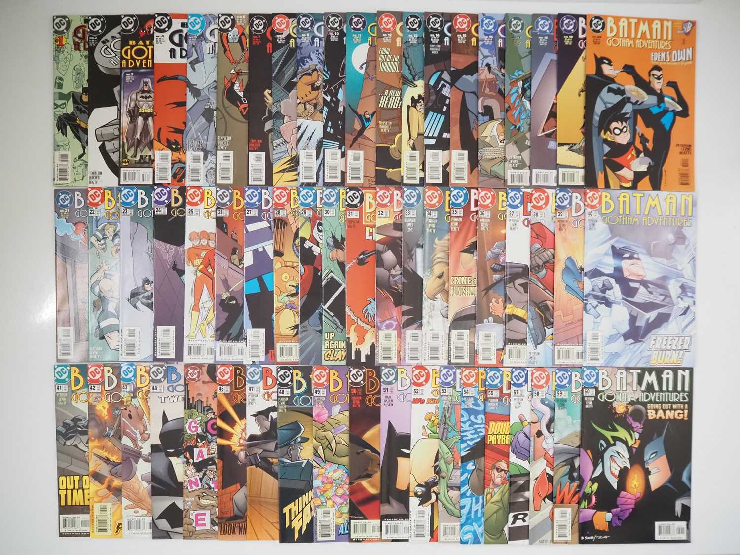 BATMAN: GOTHAM ADVENTURES #1 to 55, 57 to 60 (59 in Lot) - (1998/2003 - DC) - Almost complete run (