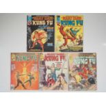 DEADLY HANDS OF KUNG FU #5, 9, 24, 25, 33 (5 in Lot) - (1974/1977 - CURTIS) - Includes appearances