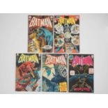 BATMAN #221, 223, 224, 225, 226 (5 in Lot) - (1970 - DC) - Includes the first appearance of the