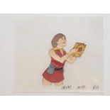 A selection of HE-MAN related animation cels and sketches comprising 5 cels together with 5 sketches