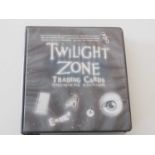 THE TWILIGHT ZONE (Premier edition and others) - An official binder of modern trading cards by